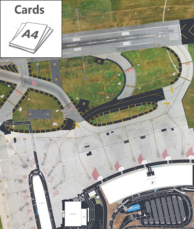 Ground Cards - Fictional Airport
