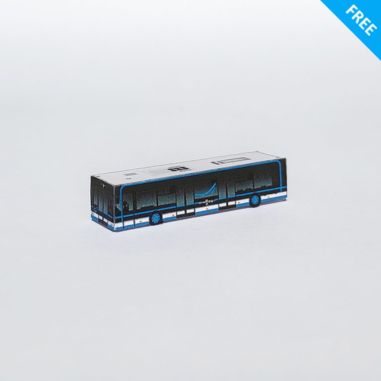 Van Hool air side bus – Paris Airport Diorama